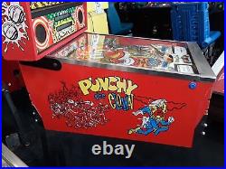 Punchy The Clown Pinball Machine by Alvin G. SUPER RARE