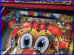 Punchy The Clown Pinball Machine by Alvin G. SUPER RARE