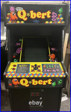 QBERT ARCADE MACHINE by GOTTLIEB 1982 (Excellent Condition) Rare