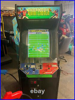 QUARTERBACK ARCADE MACHINE by LELAND 1987 (Excellent Condition) RARE