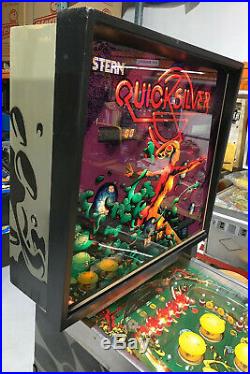 Quicksilver Pinball Machine Stern 1980 Classic Free Shipping
