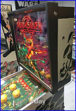 Quicksilver Pinball Machine Stern 1980 Classic Free Shipping