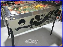 Quicksilver Pinball Machine Stern 1980 Classic Free Shipping