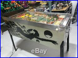 Quicksilver Pinball Machine Stern 1980 Classic Free Shipping