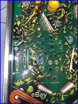 Quicksilver Pinball Machine Stern 1980 Classic Free Shipping