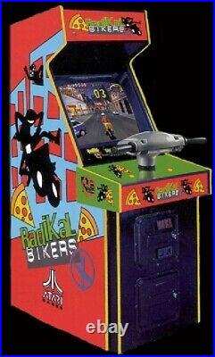 RADIKAL BIKERS ARCADE MACHINE by ATARI (Excellent Condition) RARE