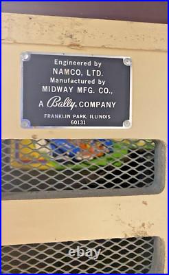 RALLY X Arcade Machine Game By MIDWAY 1980 RARE