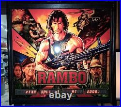 RAMBO Pinball Machine (Special Force Rethemed)