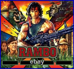 RAMBO Pinball Machine (Special Force Rethemed)