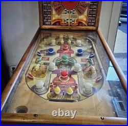 RARE 1940 Keeny's Score Champ Pinball Machine Nice Clean Powers On