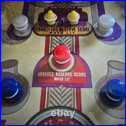RARE 1940 Keeny's Score Champ Pinball Machine Nice Clean Powers On
