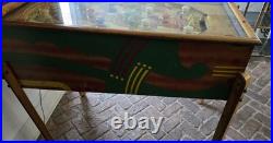 RARE 1940 Keeny's Score Champ Pinball Machine Nice Clean Powers On