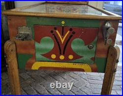 RARE 1940 Keeny's Score Champ Pinball Machine Nice Clean Powers On