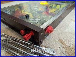 RARE 1977 Coleco Cycle Speed Way Electric Pinball Machine Partially Working READ