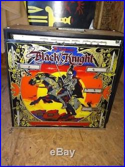RARE! Black Knight Pinball 1980 machine by Williams