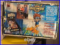 RARE Digimon Arcade Pinball Machine Fun Rise 2000