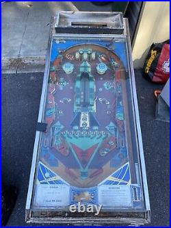 RARE? Space Lab Pinball Playing Field For Parts, Repair Or Restoration