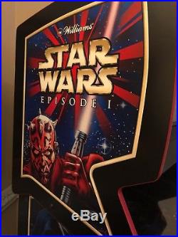 RARE Star Wars Episode 1 Collectors Series Williams Pinball Machine