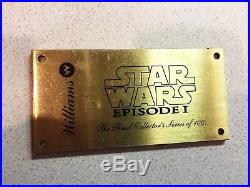 RARE Star Wars Episode 1 Collectors Series Williams Pinball Machine