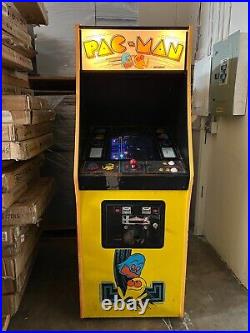 RARE Vintage 1980 PAC-MAN ARCADE MACHINE by MIDWAY Good Working Condition