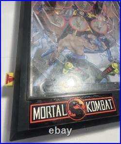 RARE Vintage 1993 Mortal Kombat Tabletop Pinball Machine Sounds & Lights TESTED