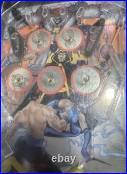 RARE Vintage 1993 Mortal Kombat Tabletop Pinball Machine Sounds & Lights TESTED