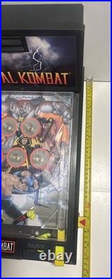 RARE Vintage 1993 Mortal Kombat Tabletop Pinball Machine Sounds & Lights TESTED