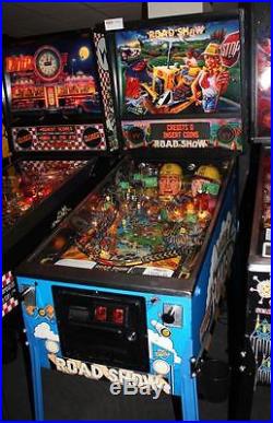 RED & TED'S ROAD SHOW Pinball Machine Williams 1994 Plays GREAT