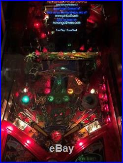 REVENGE FROM MARS Pinball Machine by Bally 1999 Looks good Home owned Works