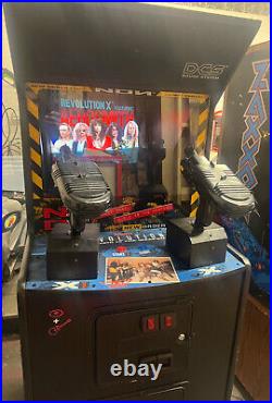 REVOLUTION X ARCADE MACHINE by MIDWAY 1994 (Excellent Condition)