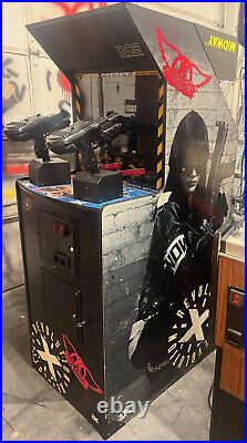 REVOLUTION X ARCADE MACHINE by MIDWAY 1994 (Excellent Condition)