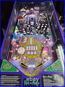 RICK AND MORTY Spooky Blood Suckers Limited Edition Pinball Machine w Mods #708