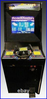 ROADBLASTERS ARCADE MACHINE by ATARI 1987 (Excellent Condition)