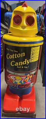 ROBBIE the ROBOT COTTON CANDY MACHINE by TARGET INT. HOLDINGS 1968 RARE