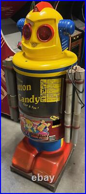 ROBBIE the ROBOT COTTON CANDY MACHINE by TARGET INT. HOLDINGS 1968 RARE