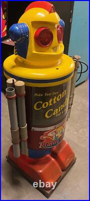 ROBBIE the ROBOT COTTON CANDY MACHINE by TARGET INT. HOLDINGS 1968 RARE