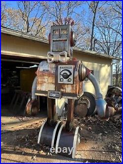 ROBOT Pinball, Arcade, Game Room Man Cave, Shop, Sign, Smoke Shop, Rat Rod, Bar