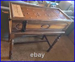 Rare 1930's Snooker Pinball Machine Flipper less Antique Bagatelle VG Works Rare 1930's Snooker Pinball Machine Flipper less Antique Bagatelle VG Works