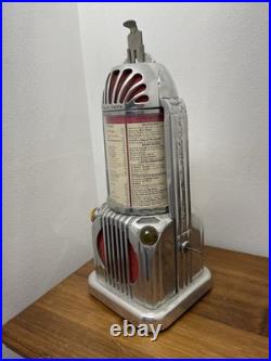 Rare 1930s Shyvers multiphone Table Top Juke Box Radio Coin Op Vintage