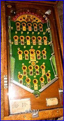 Rare 1957 Williams Wooden Rail Hi- Hand Pinball Machine