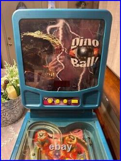 Rare 1980 Original Vintage Dino Ball table top pinball machine