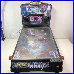 Rare Electronic Spider-Man 2001 Table-Top Pinball Revenge Of The Green Goblin