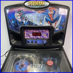 Rare Electronic Spider-Man 2001 Table-Top Pinball Revenge Of The Green Goblin