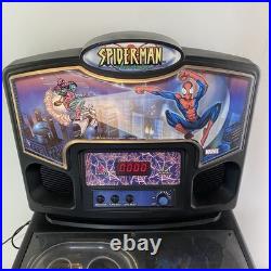 Rare Electronic Spider-Man 2001 Table-Top Pinball Revenge Of The Green Goblin