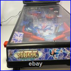 Rare Electronic Spider-Man 2001 Table-Top Pinball Revenge Of The Green Goblin
