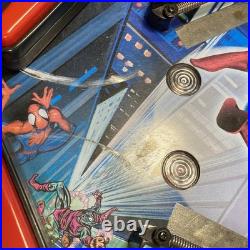 Rare Electronic Spider-Man 2001 Table-Top Pinball Revenge Of The Green Goblin
