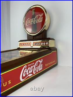 Rare Franklin Mint Deluxe Edition Coca Cola Collectors Coke Pinball Machine