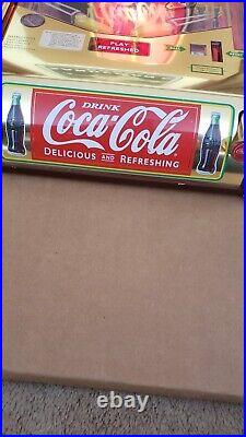 Rare Franklin Mint Deluxe Edition Coca Cola Collectors Pinball Machine