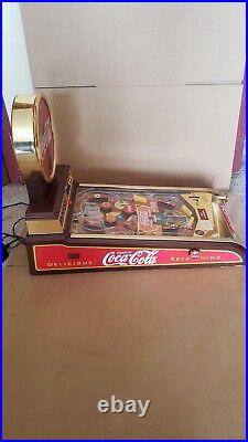 Rare Franklin Mint Deluxe Edition Coca Cola Collectors Pinball Machine