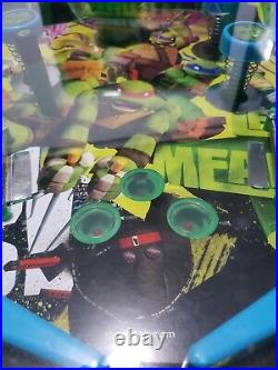 Rare Nickelodeon TMNT Pinball Machine 2009 Tested Works Excellent Condition CIB